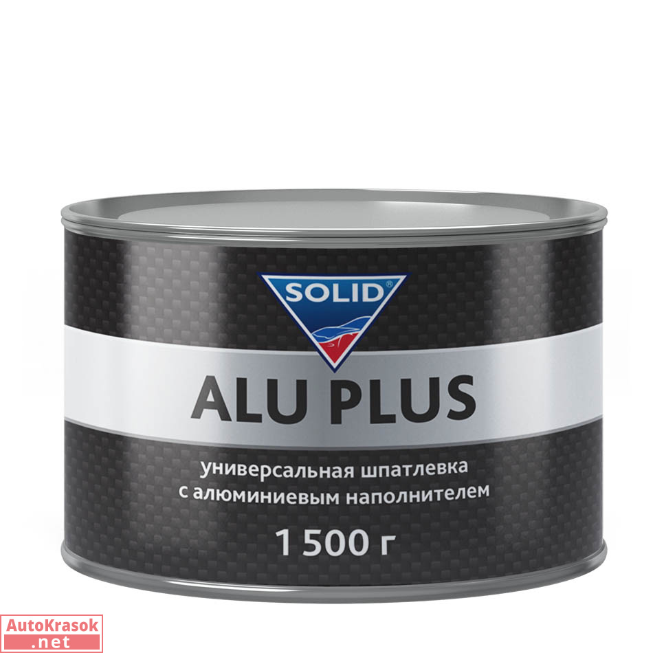 Шпатлевка универсальная с алюминием PROFESSIONAL LINE ALU PLUS, 1,5 кг, SOLID