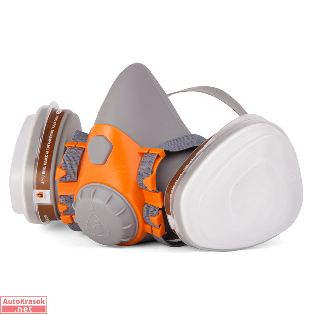 Комплект для защиты дыхания Jeta Safety J-SET 6500 размер S: полумаска (фильтры в комплекте), Jeta Safety