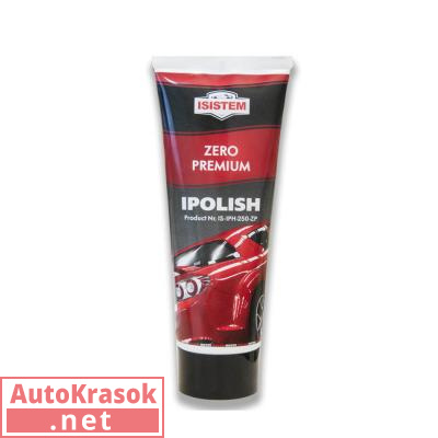 Абразивная полировальная паста с саморазрушающимся зерном, Ipolish Zero Premium, 250 мл, IS-IPH-250-ZP, ISISTEM