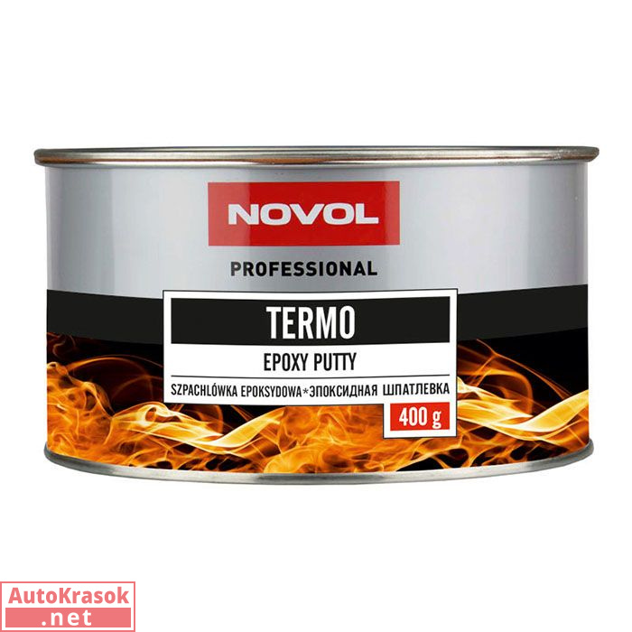 Шпатлевка термостойкая эпоксидная, TERMO Новол, 0,4 кг, 31521, Novol