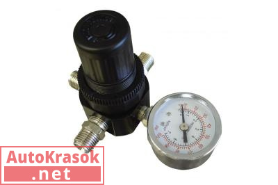 Регулятор давления с манометром, AR804, VOYLET