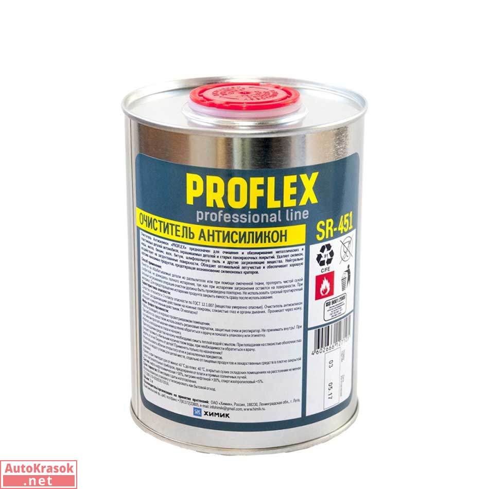 Антисиликон PROFLEX SR-451, банка 1 л, Химик