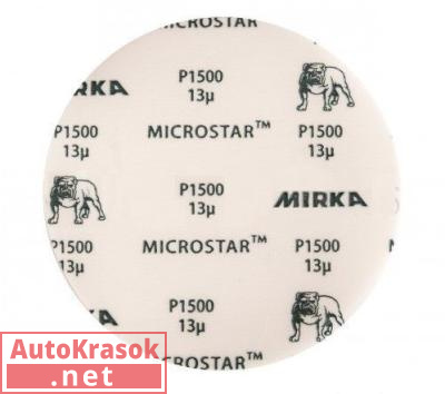 Шлифовальный круг Mirka MICROSTAR 150мм P1500, FM62205094, Mirka