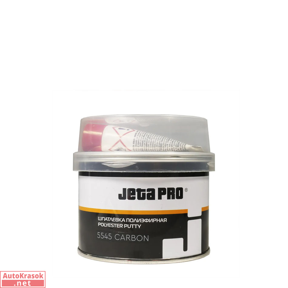 Шпатлевка с углеволокном CARBON 5545, черная, 0,25 кг, 5545/0,25, Jeta Pro