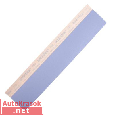 Шлифовальная полоска Ceramic 740 Velcro, без отверстий, 70 * 420 мм, P40, 740440040, SMIRDEX