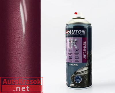 Краска 132 вишня, автоэмаль аэрозоль металлик, 520 мл, ATN-A46307 AUTON