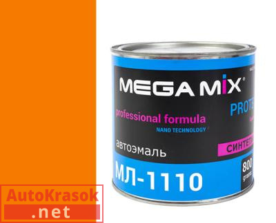 Краска Апельсин ИЖ-28, МЛ-1110 автоэмаль,  0,80 кг,  MegaMix