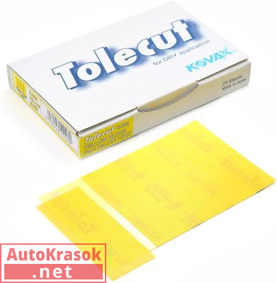Клейкий лист Tolecut K800 29*70 мм, желтый, 1 лист (4 шт), 1911547, Kovax