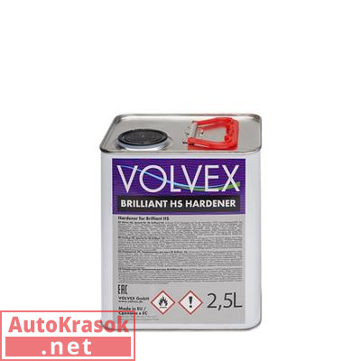 Отвердитель стандартный для лака BRILLIANT, 2,5 л , 34460337, VOLVEX