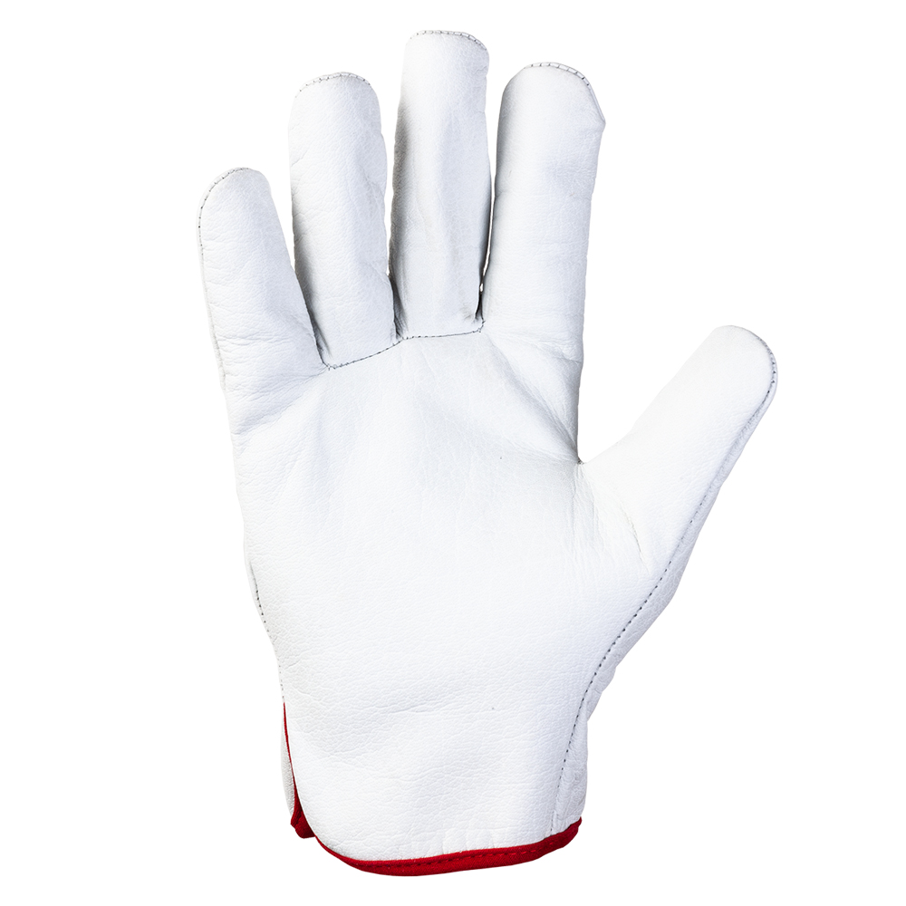Перчатки рабочие из кожи буйвола Smithcraft, цвет белый, размер XL, Jeta Safety