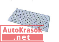 Полоска для шлифков Hookit Purple+ 3М734U на липучке 115мм*225мм с мультипылеотводом, Р80, 30636, 3M