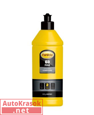 Паста для удаления мелких дефектов, G3 Fine Finishing Compound, 0,5л, G3F501, Farecla