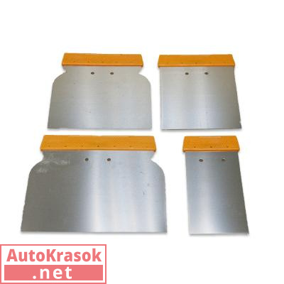 Шпатели из нержавеющей стали "РМ", набор из 4 шт (50/80/100/120), РМ-72031, Китай/Россия