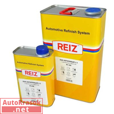 Прозрачный лак HS-208 с "зеркальным эффектом", 5 л (без отв.), HS-208/5, REIZ