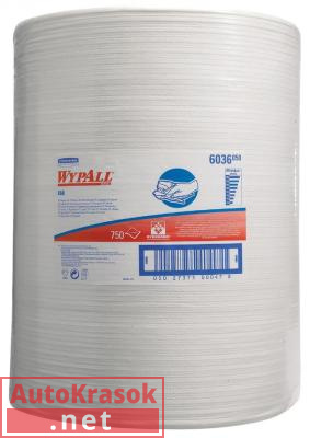 Салфетки WayPall, "Вайпол Х60" белые., 42*38см 750шт, 6036, KIMBERLY-CLARK