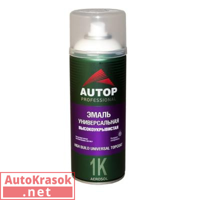 Краска Эмаль алкидная высокоукрывистая №11, белая матовая, 520 мл, ATP-A07234 Autop