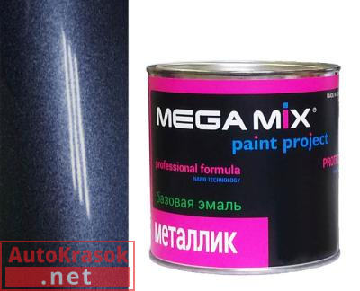 Краска 682 Гранта (РК) эмаль металлик, 880 мл,  MegaMix