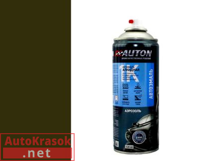Краска 303 хаки, алкидная автоэмаль аэрозоль. 520 мл, ATN-A46140 AUTON