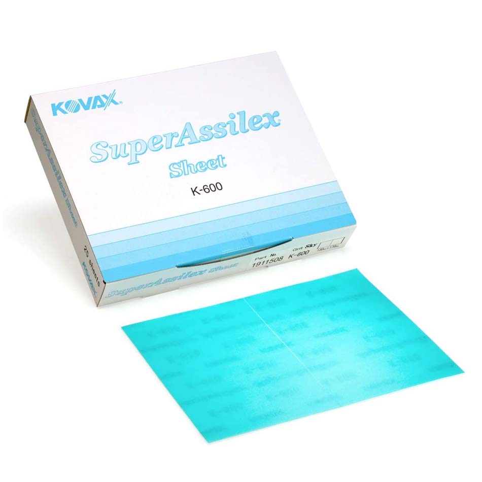 Шлифовальный лист Superassilex Sky K600, 170*130 мм, Kovax