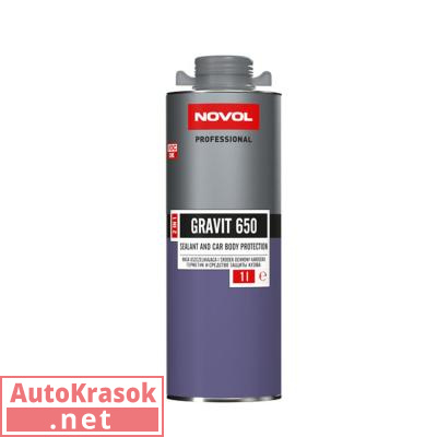 Антигравий гравит HS GRAVIT 650 серый, евробаллон, 1 л, 37761, Novol