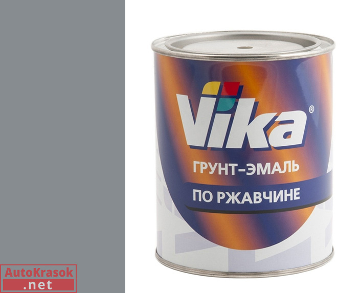 Грунт-эмаль "3 в 1", цвет RAL 7046 телегрей, 0,90 кг, VIKA