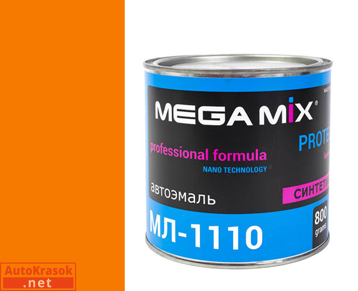 Апельсин ИЖ-28, МЛ-1110 автоэмаль,  0,80 кг, MegaMix