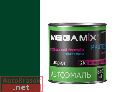 Краска 564 Кипарис, эмаль акриловая АК-1311, 0,8 кг,  MegaMix