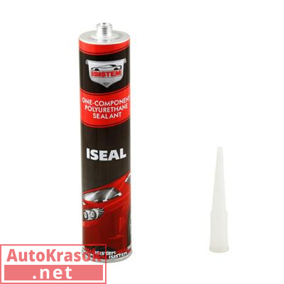 Клей-герметик Iseal Extra White для кузова, белый, 310 мл, IS-ISLE-310-White, ISISTEM