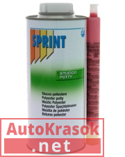 S71 Шпатлевка Спринт универсальная серая Flex, уп. 0,75л/1,373кг (шт.), S7111640G1, SPRINT ICR