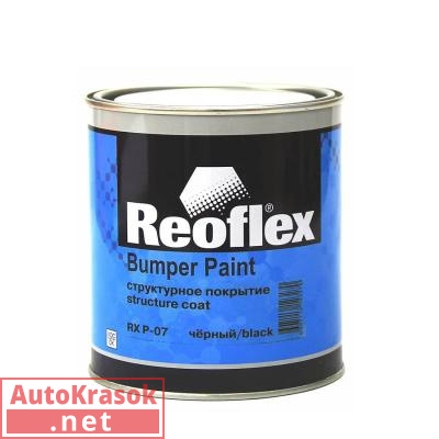 Краска Структурное покрытие Structure Coat черное, 0,75 л, RX P-07 REOFLEX