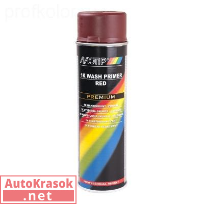 Грунт реактивный красный Мотип Премиум, уп. 500мл 04122, Motip