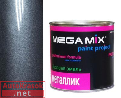 Краска 633 Борнео эмаль металлик, 880 мл,  MegaMix