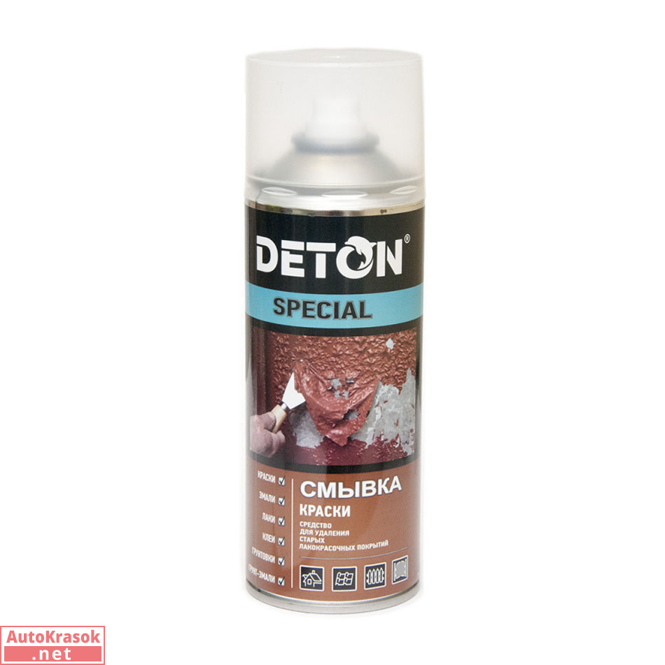 Смывка краски Special (аэрозоль), 520 мл, DETON