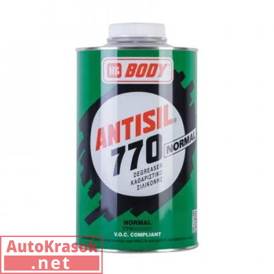 Antisil 770 обезжириватель-антисиликон Боди, 1л, 7700000001, Body HB