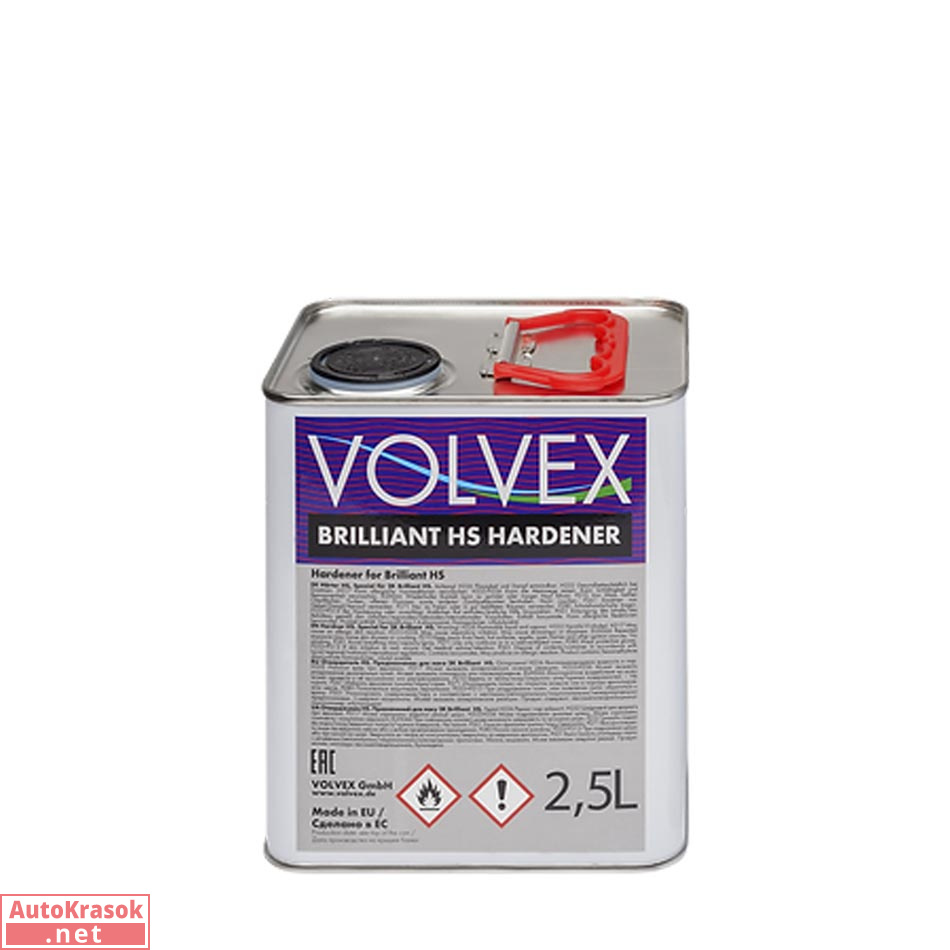 Отвердитель стандартный для лака BRILLIANT, 2,5 л , 34460337, VOLVEX