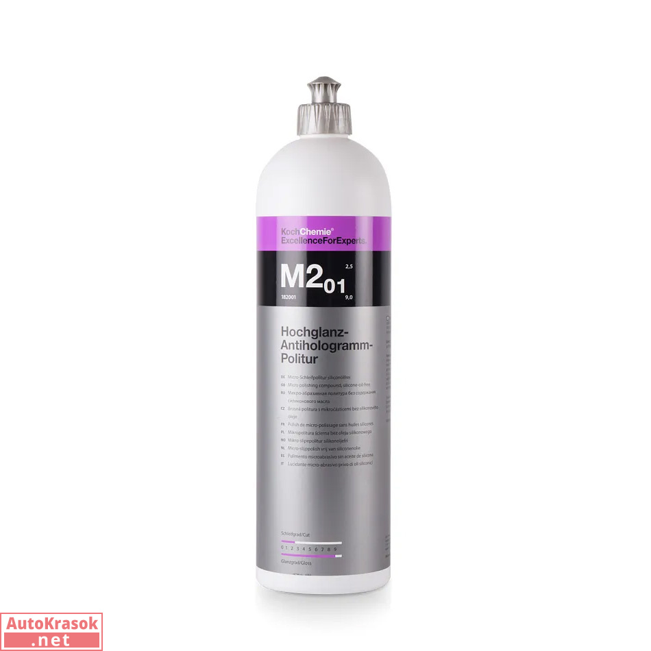 HOCHGLANZ-ANTIHOLOGRAMM-POLITUR M2.01 - Финишная политура (1 л), 182001, Koch Chemie