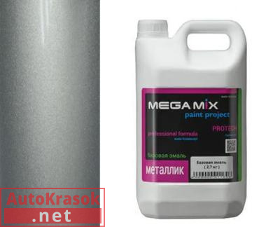 Краска 383 Ниагара (DX) эмаль металлик, 2,7 кг,  MegaMix