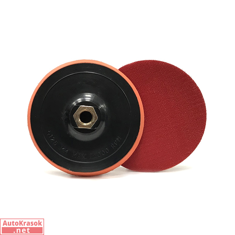 Оправка для полировальных кругов 125мм, жесткая, 229124, RoxelPro