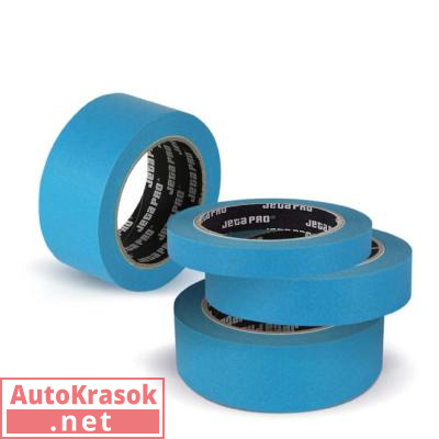 Лента маскирующая JetaPro Azur, 90С, голубая, 50мм*40 м, 58490/50, Jeta Pro
