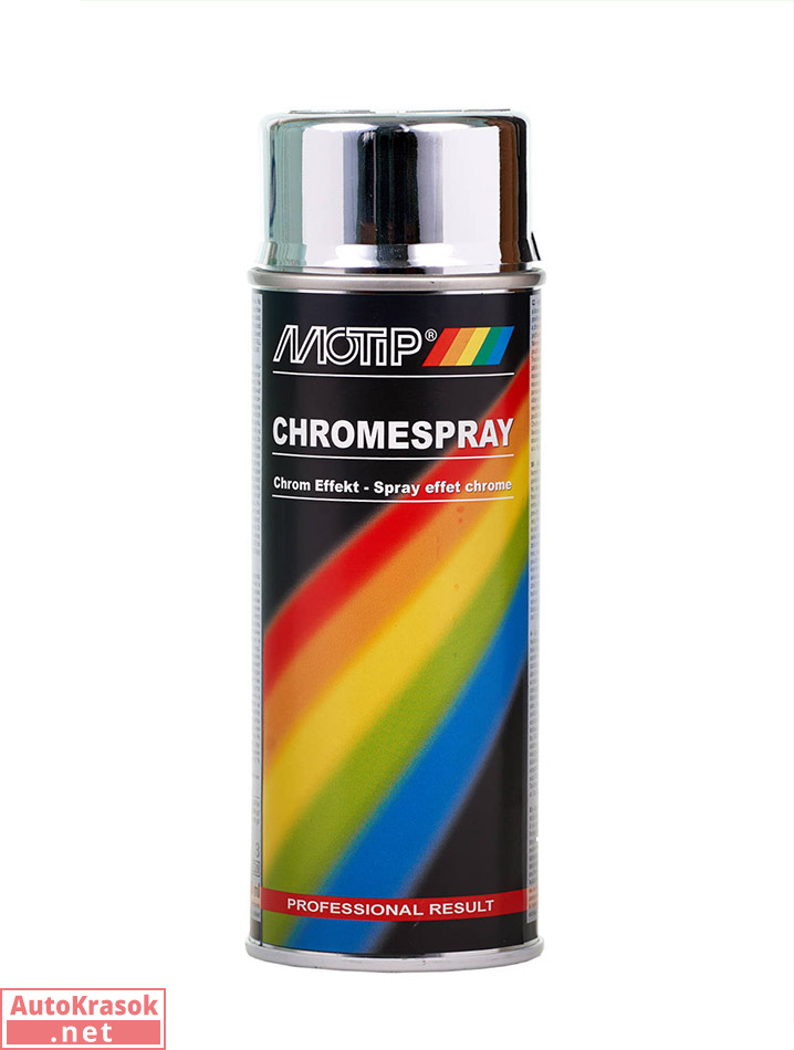 Хром в баллончике Мотип, 400 мл, Motip Хром в баллончике Мотип, 400 мл, Motip