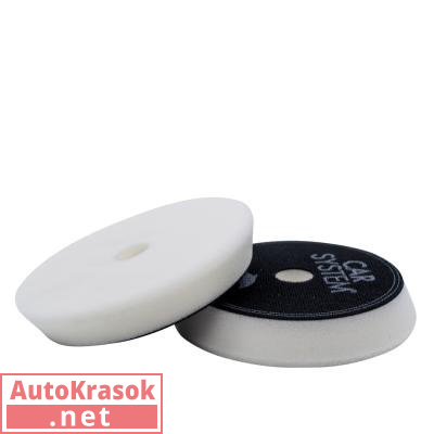 Финишный полировальный круг Finish Foam White AH, мягкий белый, 145 мм (1шт), 157053, CarSystem