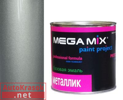 Краска 383 Ниагара (DX) эмаль металлик, 880 мл,  MegaMix