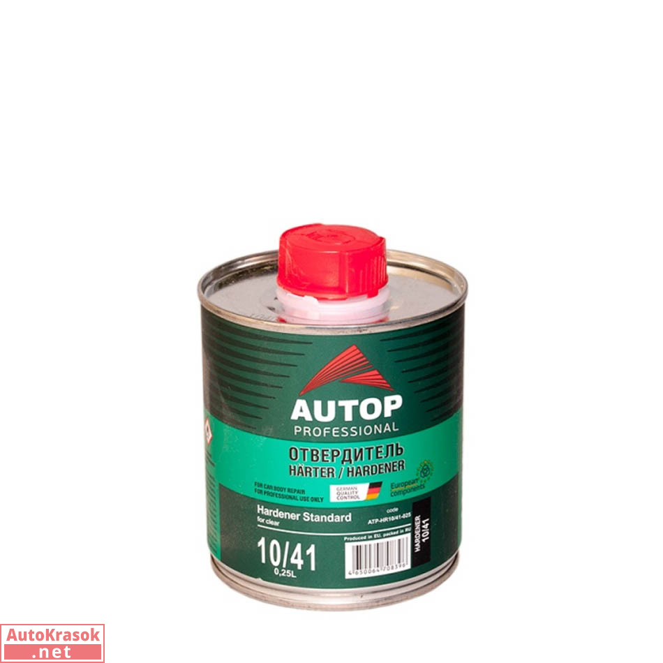 Отвердитель стандартный, Hardener Standard 10/41, 0,25 л, Autop