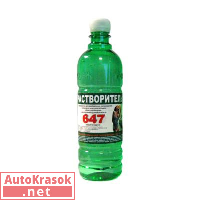 Растворитель "Полихим" 647, ГОСТ, 0.5 л, ATN-S46004, Полихим