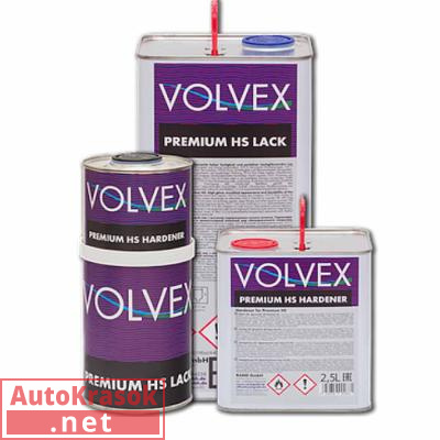 Лак акриловый Premium HS Lack, 5 л, (отвердитель отдельно), 34459335, VOLVEX