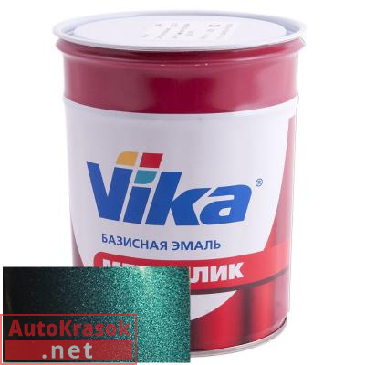 Краска 385 Изумруд, Базисная Вика металлик, 0,9 кг,  VIKA