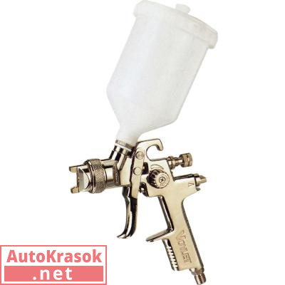 Краскопульт AB-17G-14 HVLP, бачок 600мл, дюза 1,4 мм, 005-00098, VOYLET