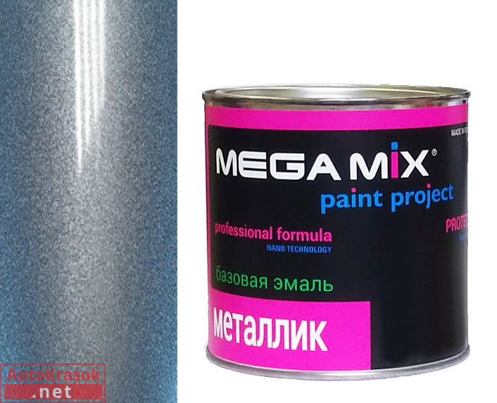 497 Одиссей (ХЕЛ) эмаль металлик, 880 мл, MegaMix