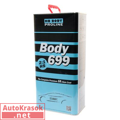 Лак 699 HS SR PROLINE Боди, 5 л, 6990000005, Body HB