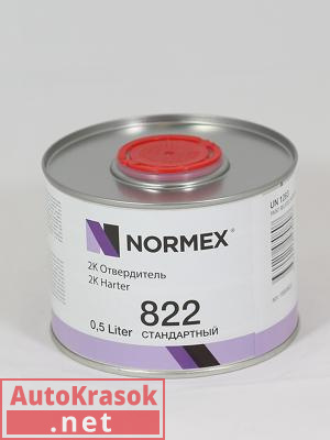 Отвердитель нормальный 822 (стандартный), 0,5л, 10000822, Normex
